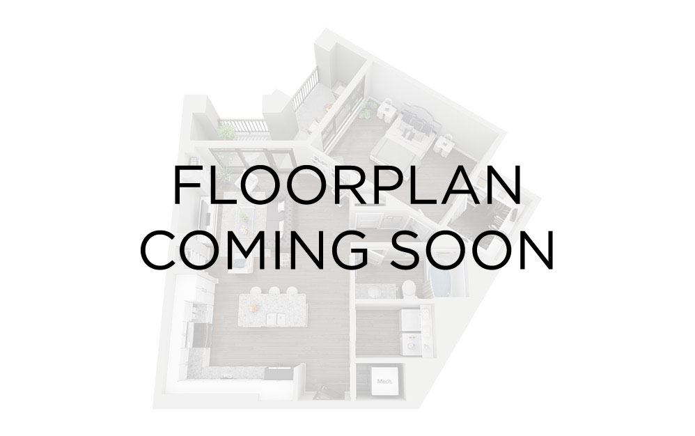 A5-3 - 1 bedroom floorplan layout with 1 bathroom and 778 square feet